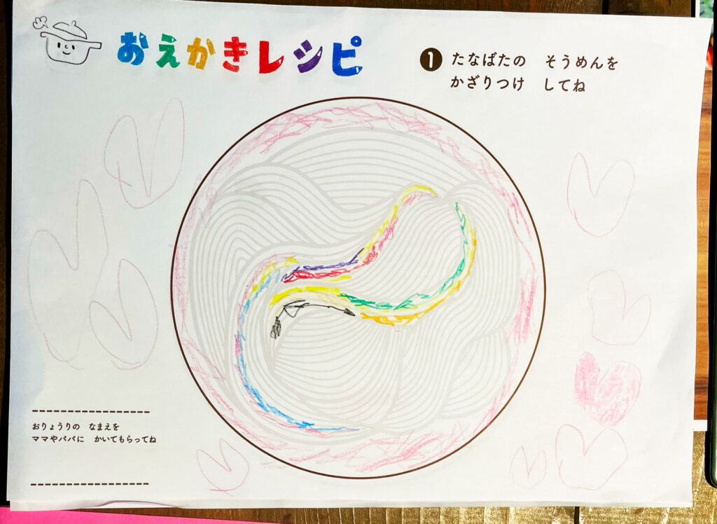 七夕の行事食&流しそうめん教室レポ|こどもおりょうりラボ|おえかきレシピ